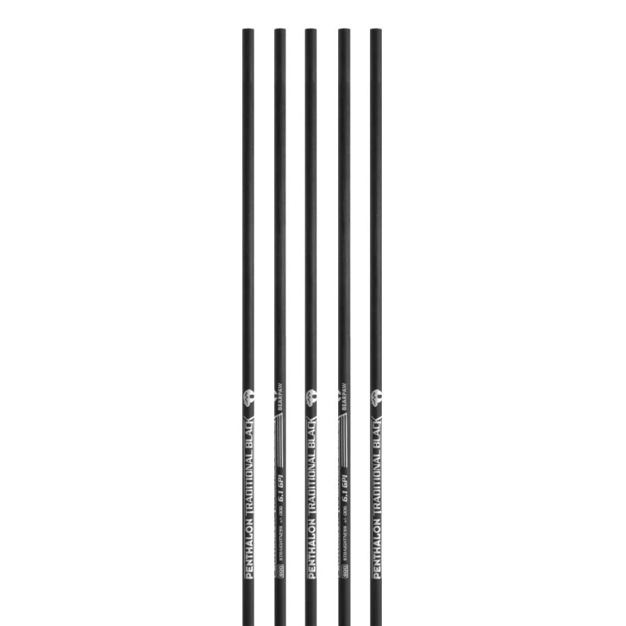 Penthalon Carbonschafte Traditional Black